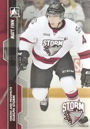 2013-14 In The Game Heroes and Prospects #7 Matt Finn