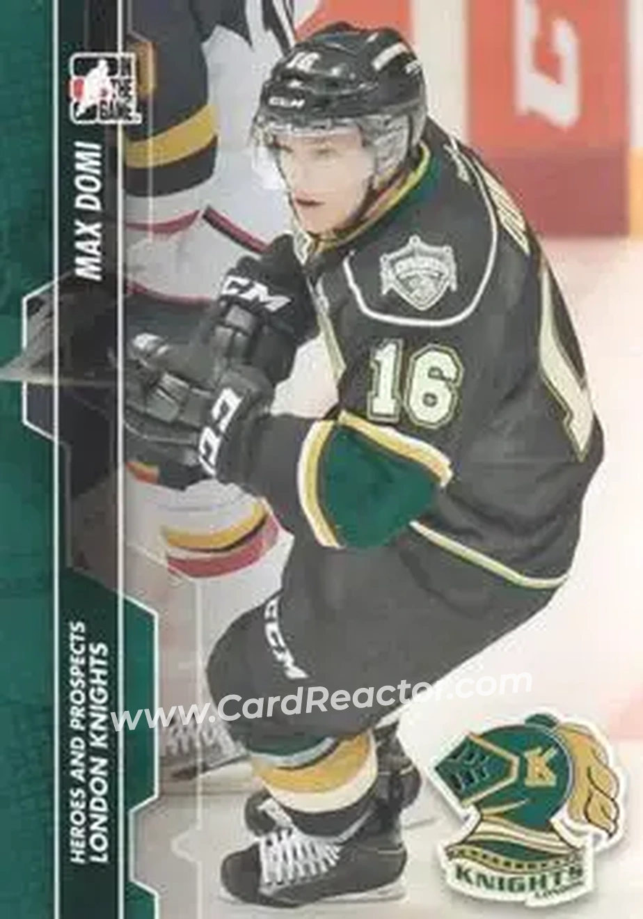 2013-14 In The Game Heroes and Prospects #14 - Max Domi - London Knights - Front