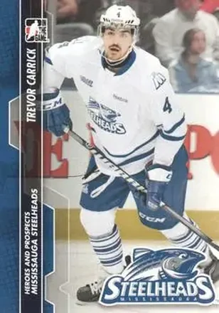 2013-14 In The Game Heroes and Prospects #18 Trevor Carrick