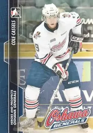 2013-14 In The Game Heroes and Prospects #19 Cole Cassels