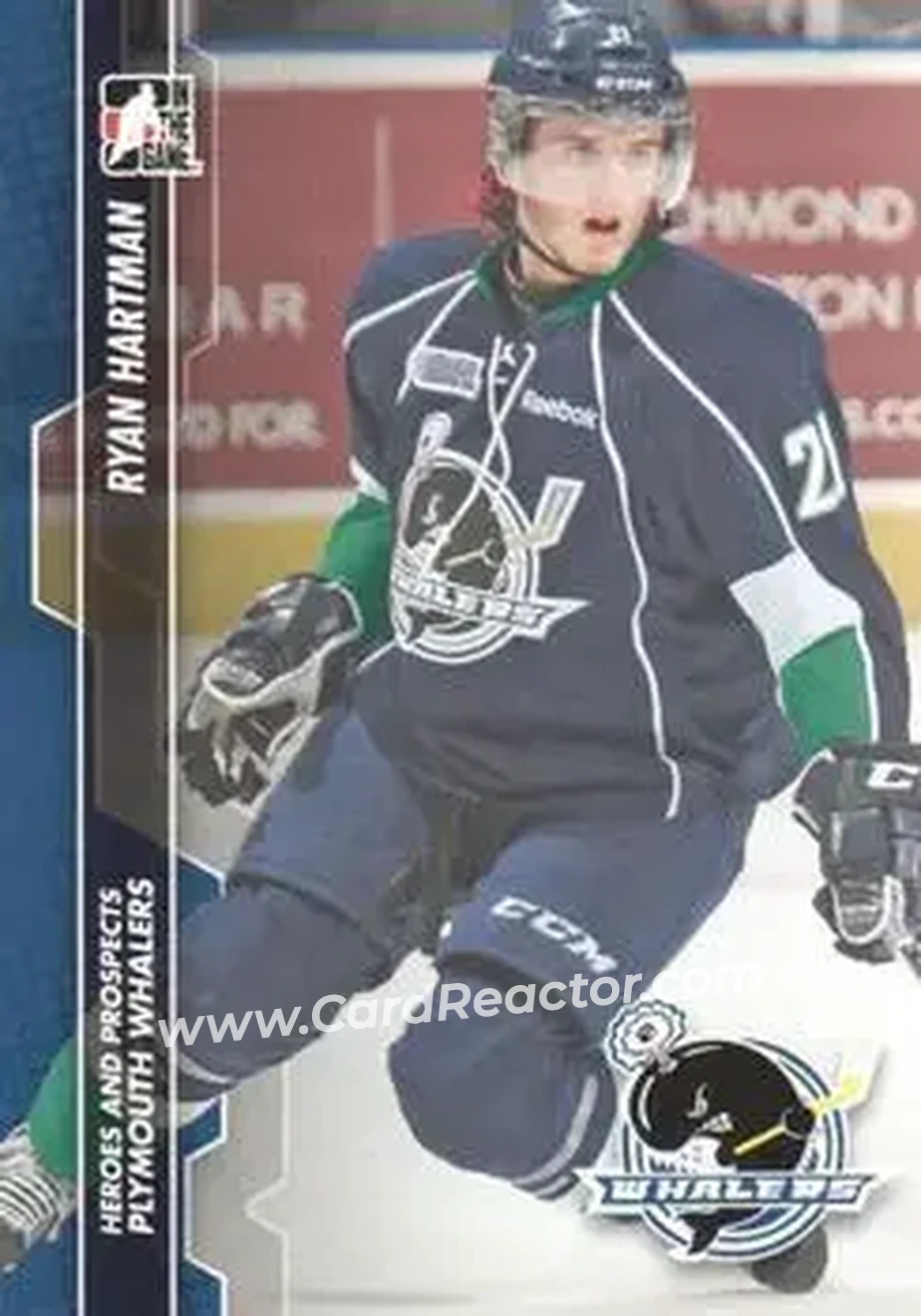 2013-14 In The Game Heroes and Prospects #25 - Ryan Hartman - Plymouth Whalers - Front
