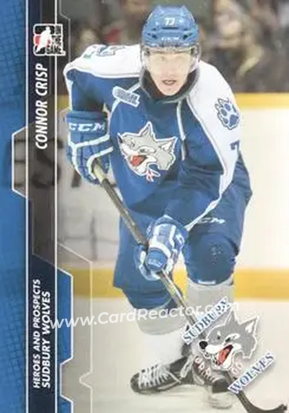 2013-14 In The Game Heroes and Prospects #29 - Connor Crisp - Sudbury Wolves - Front