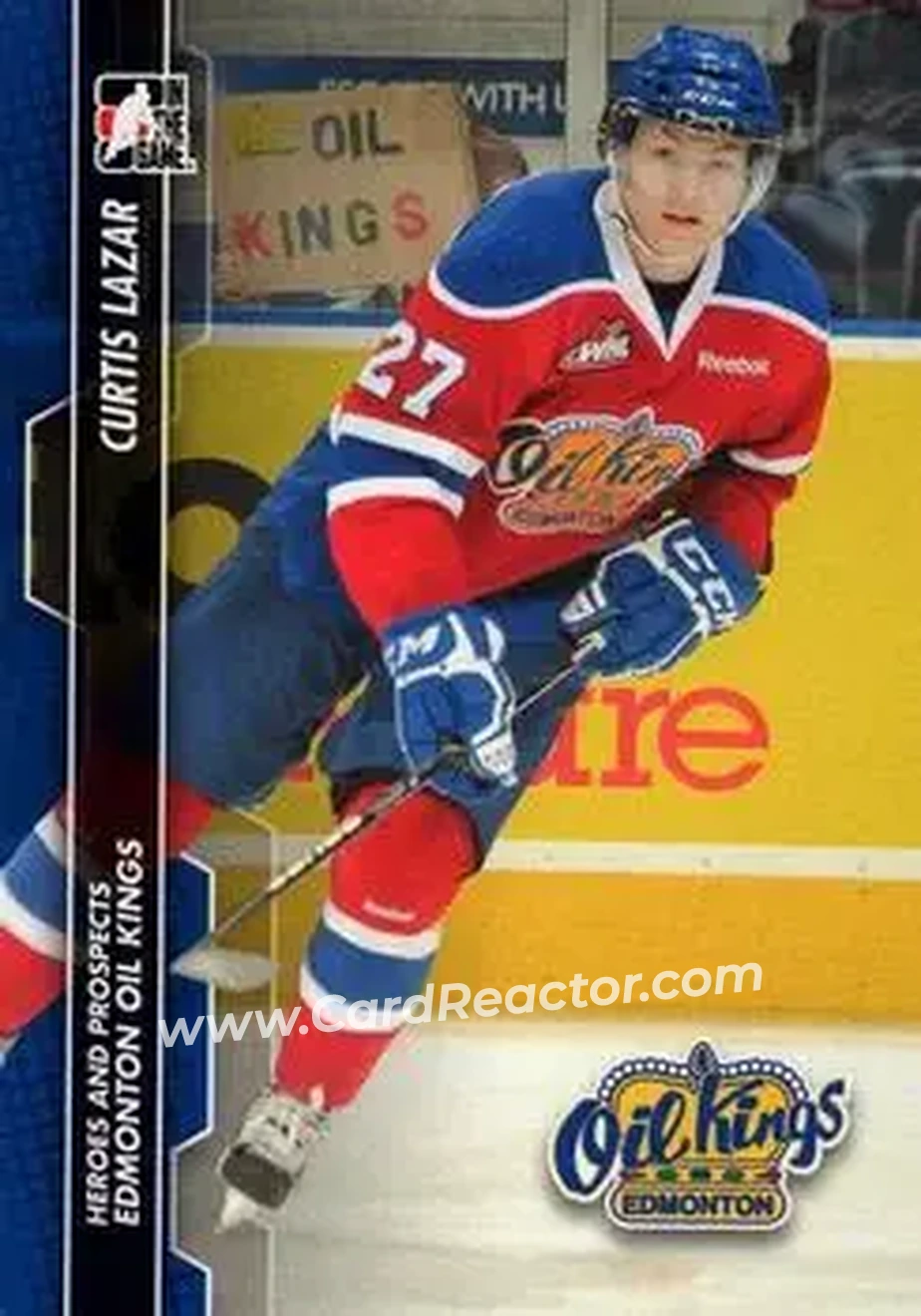 2013-14 In The Game Heroes and Prospects #36 - Curtis Lazar - Edmonton Oil Kings - Front