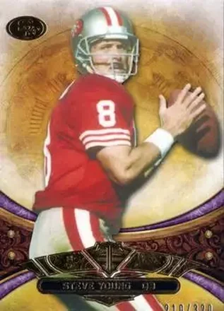 2013 Topps Triple Threads - Purple #68 - Steve Young - San Francisco 49ers