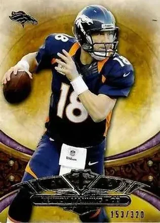 2013 Topps Triple Threads - Purple #98 - Peyton Manning - Denver Broncos