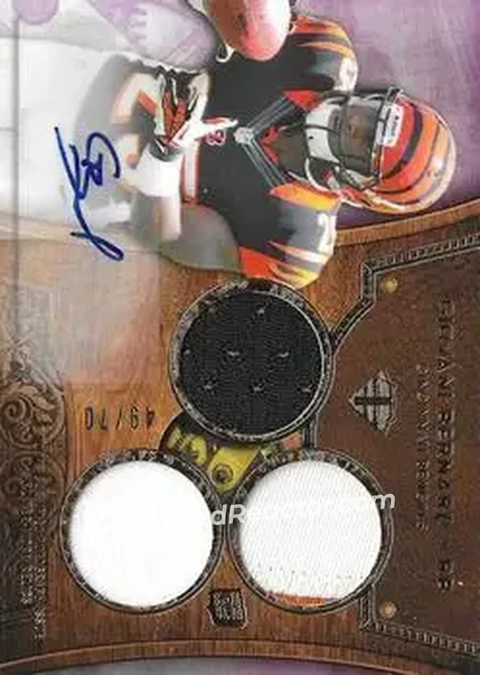 2013 Topps Triple Threads - Purple #107 - Giovani Bernard - Cincinnati Bengals - Front