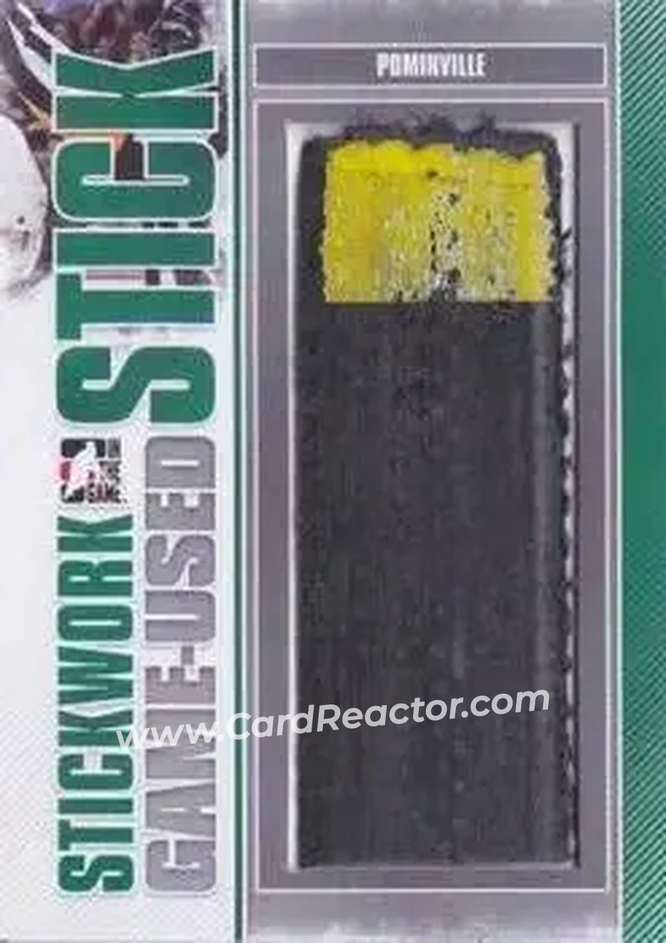 2013-14 In The Game StickWork #GUS-39 - Jason Pominville - Front