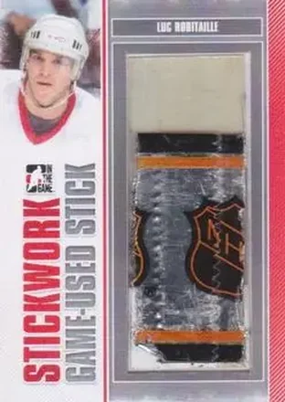2013-14 In The Game StickWork #GUS-52 - Luc Robitaille - Detroit Red Wings