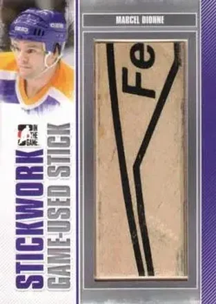 2013-14 In The Game StickWork #GUS-54 - Marcel Dionne - Los Angeles Kings
