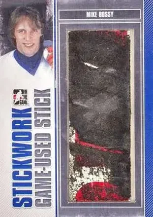2013-14 In The Game StickWork #GUS-64 - Mike Bossy - New York Islanders