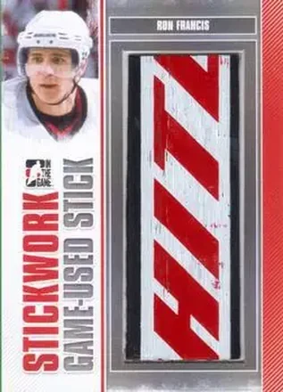 2013-14 In The Game StickWork #GUS-79 - Ron Francis - Carolina Hurricanes