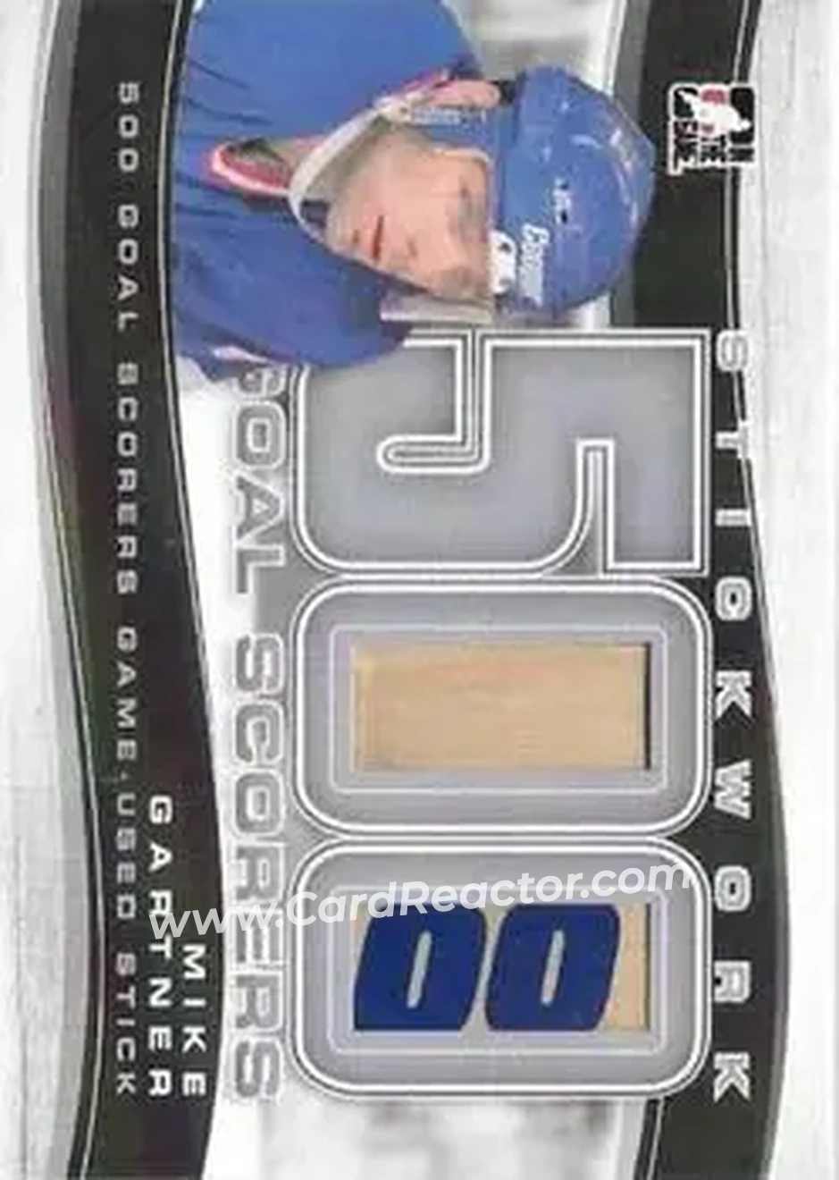 2013-14 In The Game StickWork - 500 Goal Scorers Silver #GSS-32 - Mike Gartner - New York Rangers - Front