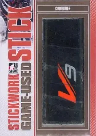 2013-14 In The Game StickWork - Game Used Sticks Gold #GUS-84 - Sean Couturier - Philadelphia Flyers
