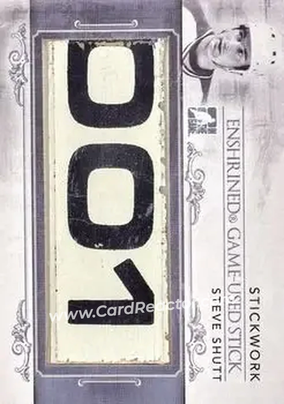 2013-14 In The Game StickWork - Enshrined Game Used Sticks Silver #EGUS-44 - Steve Shutt - Montreal Canadiens - Front