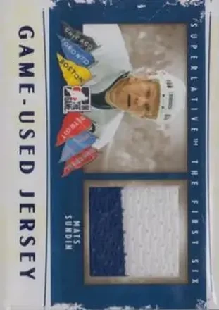 2013-14 In The Game Superlative The First Six #GUJ-02 - Mats Sundin - Toronto Maple Leafs