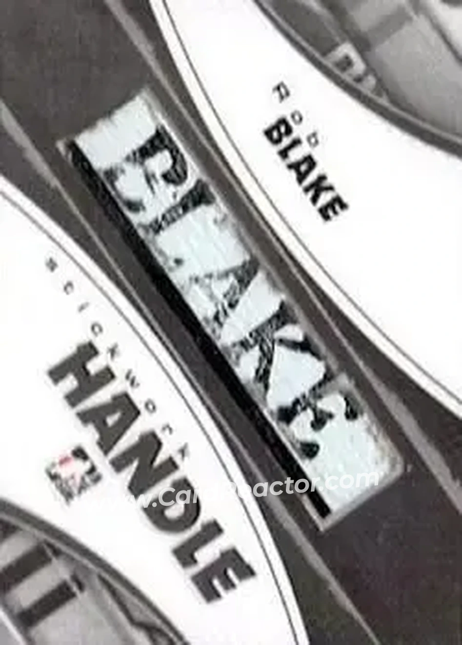 2013-14 In The Game StickWork - Stick Handles #H-08 - Rob Blake - Front 2013-14 In The Game StickWork - Stick Handles #H-08 - Rob Blake - Front