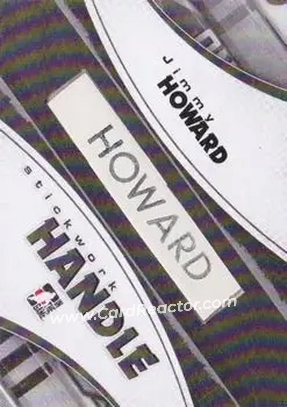 2013-14 In The Game StickWork - Stick Handles #H-32 - Jimmy Howard - Front