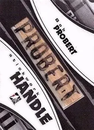 2013-14 In The Game StickWork - Stick Handles #H-64 - Bob Probert