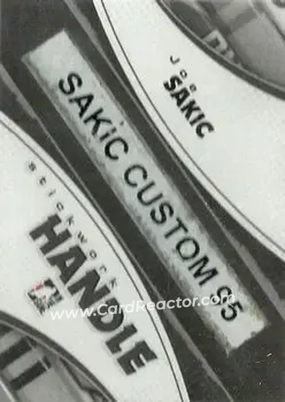 2013-14 In The Game StickWork - Stick Handles #H-70 - Joe Sakic - Front