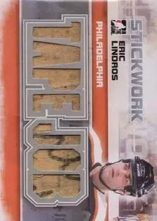2013-14 In The Game StickWork - Tape Job Silver #TJ-14 - Eric Lindros - Philadelphia Flyers