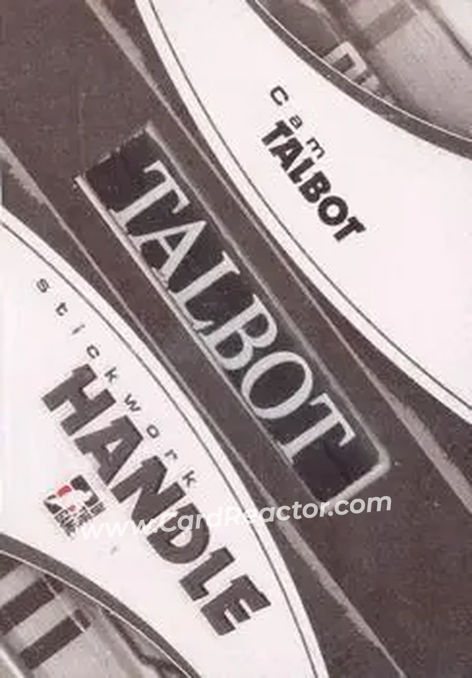 2013-14 In The Game StickWork - Stick Handles #H-83 - Cam Talbot - Front