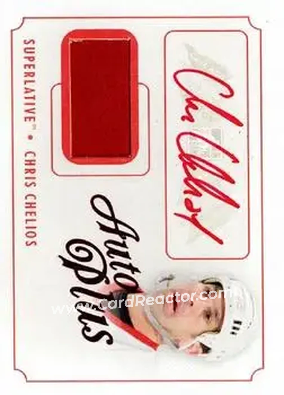 2013-14 In The Game Superlative The First Six - Auto Plus Gold #AP-CC2 - Chris Chelios - Front