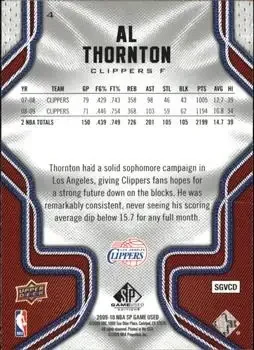 Back of Al Thornton