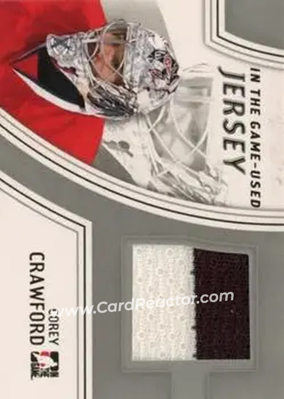 2013-14 In The Game Used #GUJ-02 - Corey Crawford - Chicago Blackhawks - Front