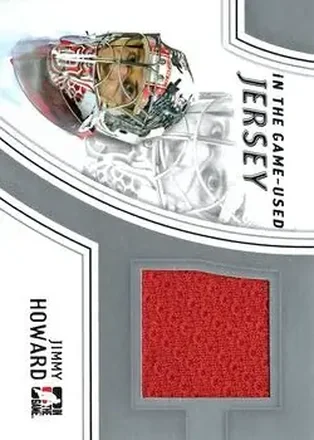 2013-14 In The Game Used #GUJ-06 - Jimmy Howard - Detroit Red Wings