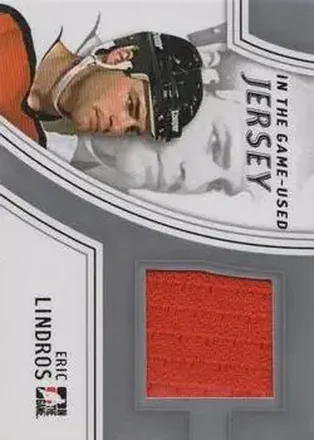 2013-14 In The Game Used #GUJ-10 - Eric Lindros - Philadelphia Flyers