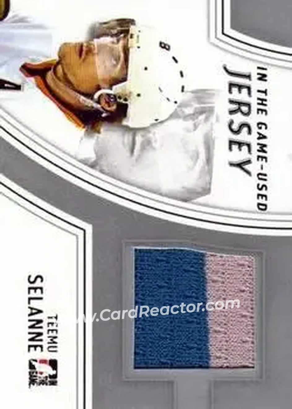 2013-14 In The Game Used #GUJ-21 - Teemu Selanne - Anaheim Ducks - Front