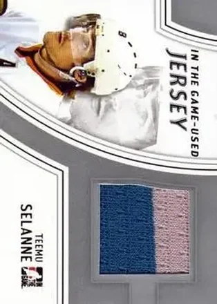 2013-14 In The Game Used #GUJ-21 - Teemu Selanne - Anaheim Ducks
