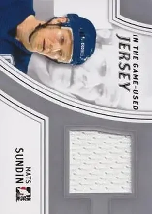 2013-14 In The Game Used #GUJ-23 - Mats Sundin - Toronto Maple Leafs