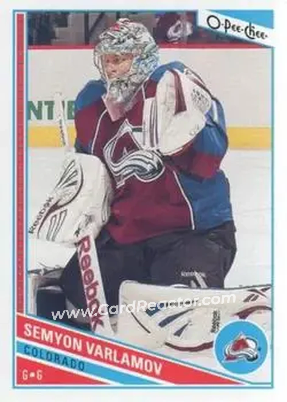 2013-14 O-Pee-Chee #3 - Semyon Varlamov - Colorado Avalanche - Front