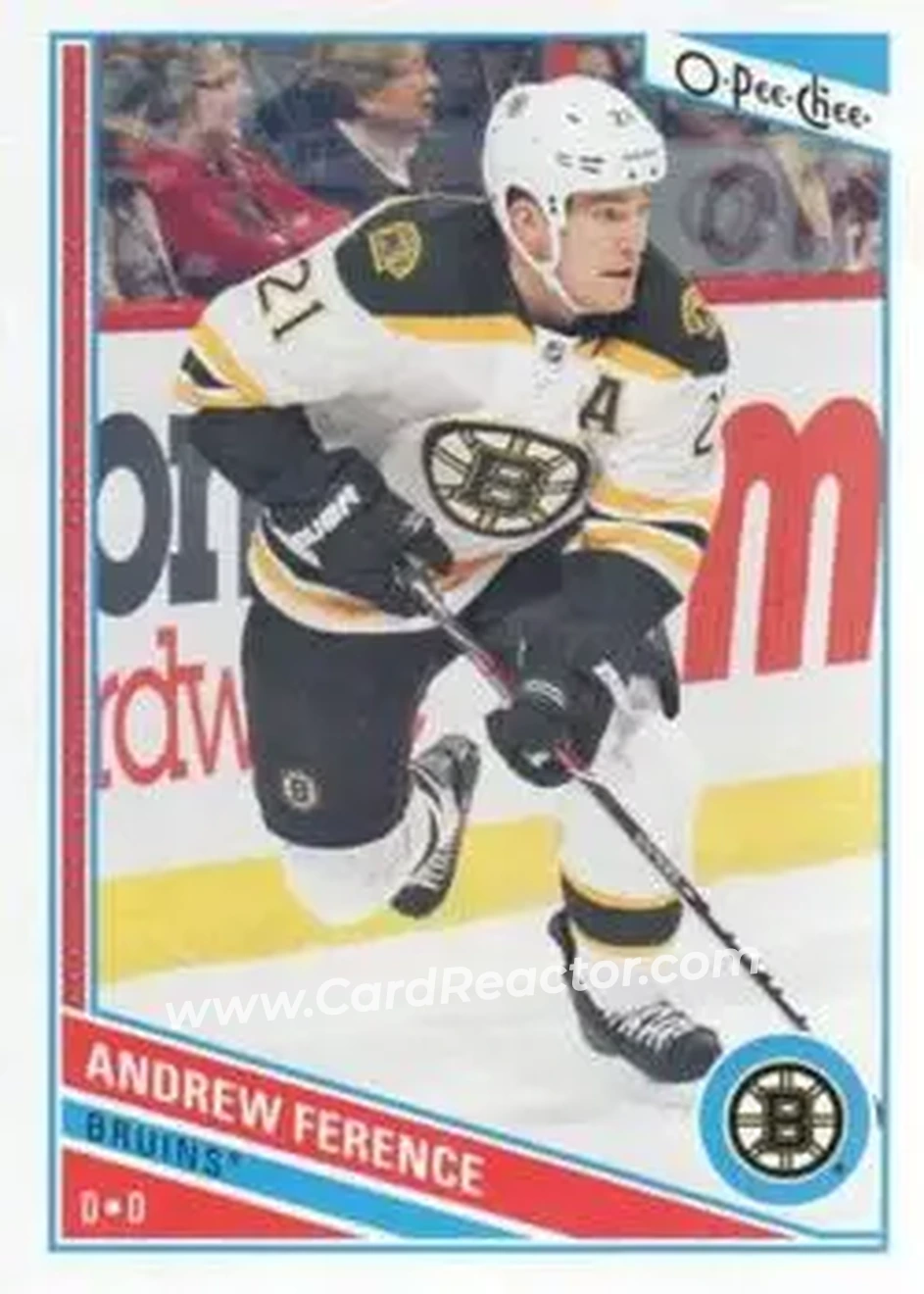2013-14 O-Pee-Chee #4 - Andrew Ference - Boston Bruins - Front