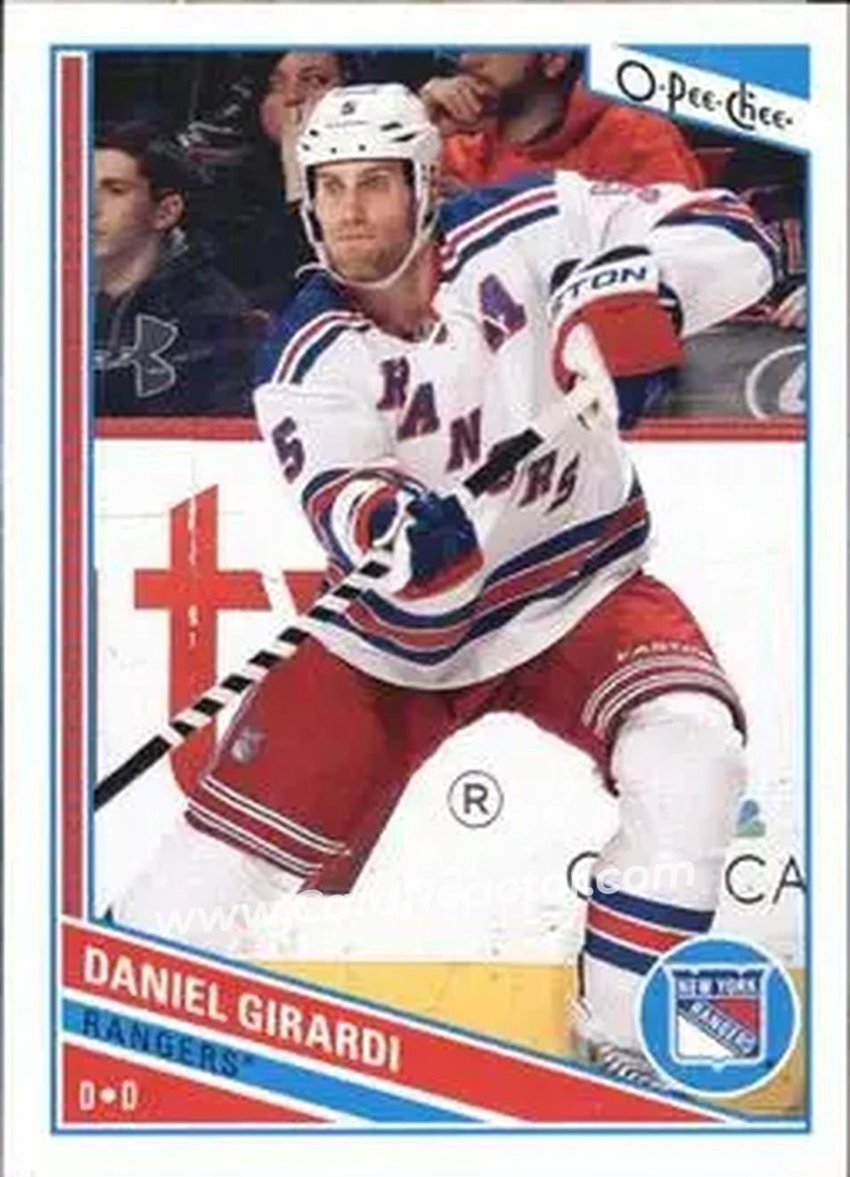 2013-14 O-Pee-Chee #6 - Daniel Girardi - New York Rangers - Front