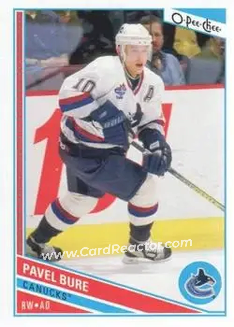 2013-14 O-Pee-Chee #11 - Pavel Bure - Vancouver Canucks - Front
