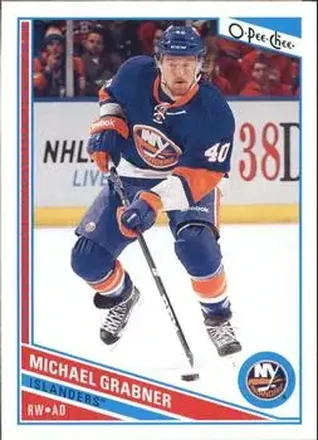 2013-14 O-Pee-Chee #18 Michael Grabner
