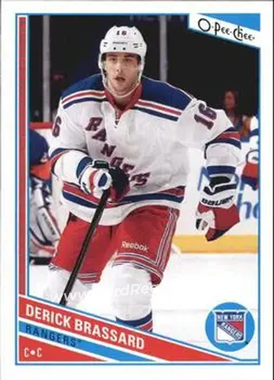 2013-14 O-Pee-Chee #20 - Derick Brassard - New York Rangers - Front
