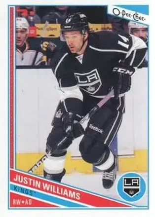 2013-14 O-Pee-Chee #27 - Justin Williams - Los Angeles Kings