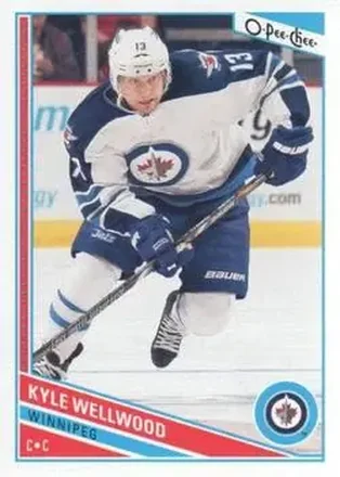 2013-14 O-Pee-Chee #28 - Kyle Wellwood - Winnipeg Jets