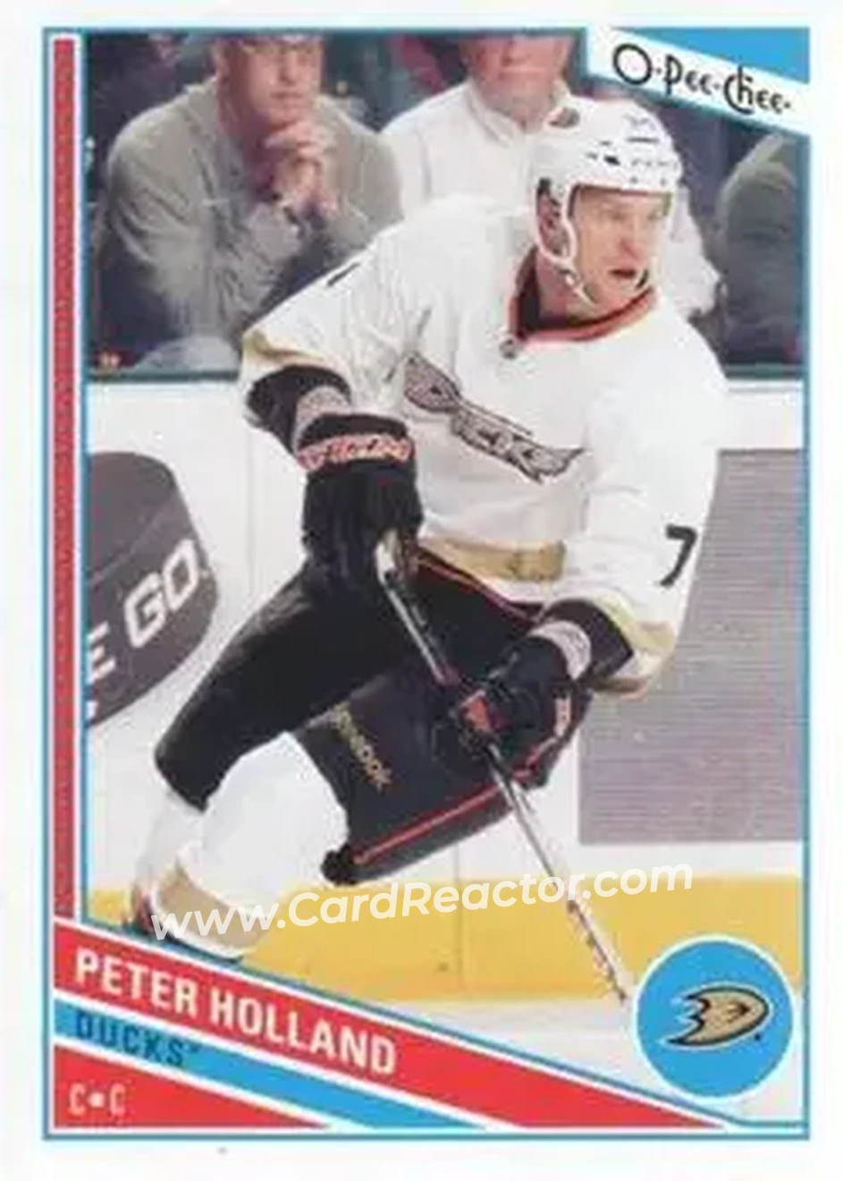 2013-14 O-Pee-Chee #37 - Peter Holland - Anaheim Ducks - Front