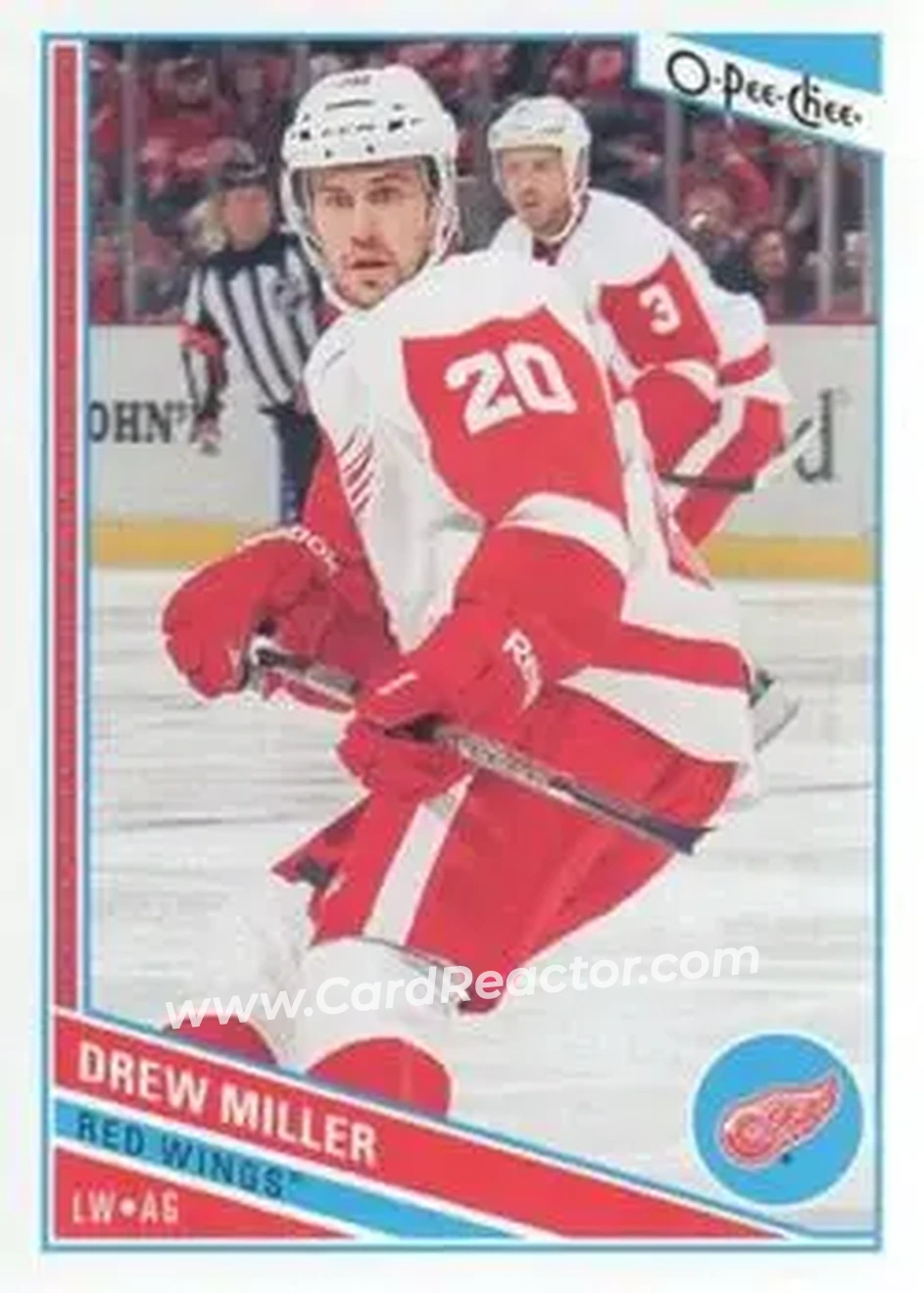 2013-14 O-Pee-Chee #38 - Drew Miller - Detroit Red Wings - Front