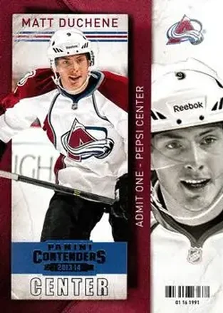 2013-14 Panini Contenders #17 - Matt Duchene - Colorado Avalanche
