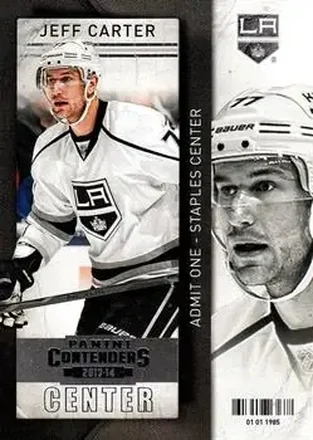 2013-14 Panini Contenders #26 - Jeff Carter - Los Angeles Kings