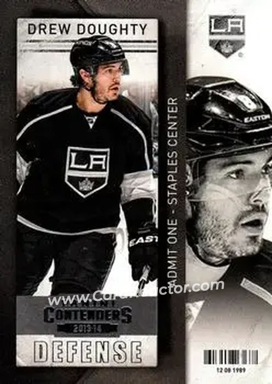 2013-14 Panini Contenders #27 - Drew Doughty - Los Angeles Kings - Front
