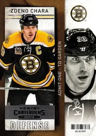 2013-14 Panini Contenders #30 Zdeno Chara
