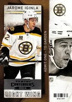 2013-14 Panini Contenders feature card
