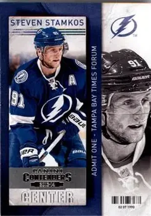 2013-14 Panini Contenders #38 - Steven Stamkos - Tampa Bay Lightning
