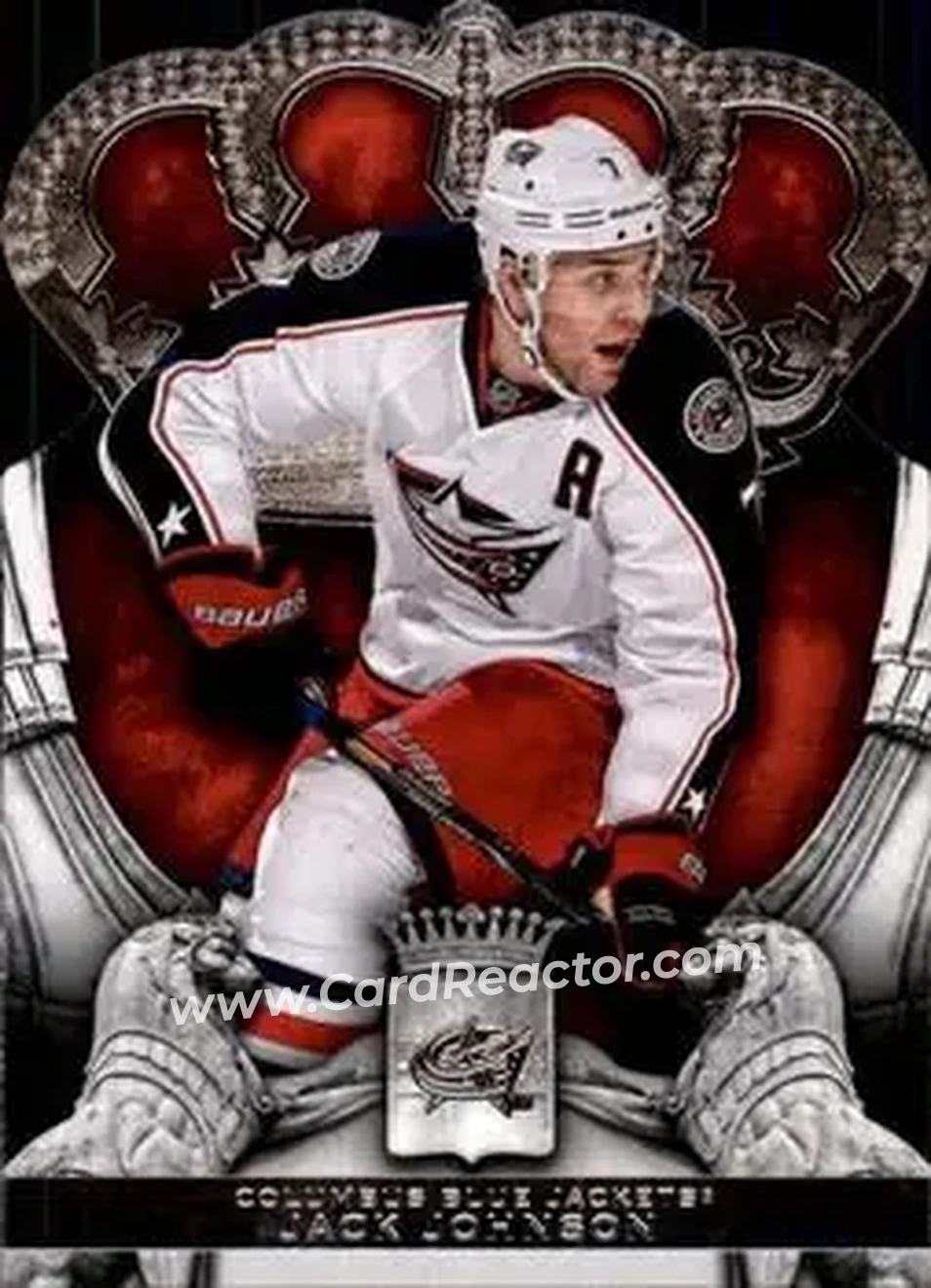 2013-14 Panini Crown Royale #3 - Jack Johnson - Columbus Blue Jackets - Front